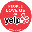 Yelp Loves Us Graphic Icon